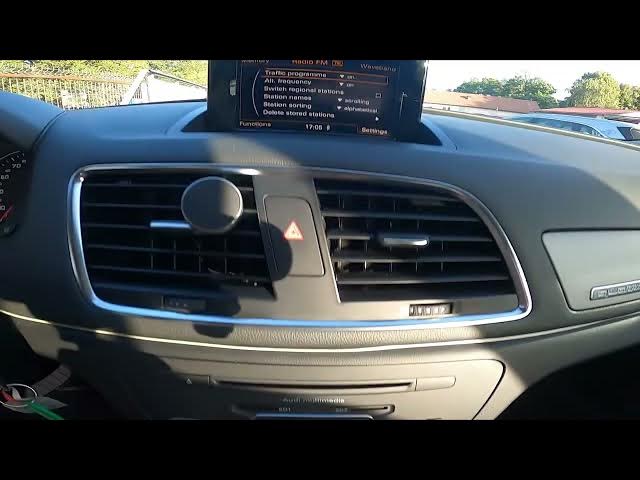 Video thumbnail for How to Enable or Disable AF for Car Radio in Audi Q3 I ( 2011 – 2018 ) | Use AF in Radio