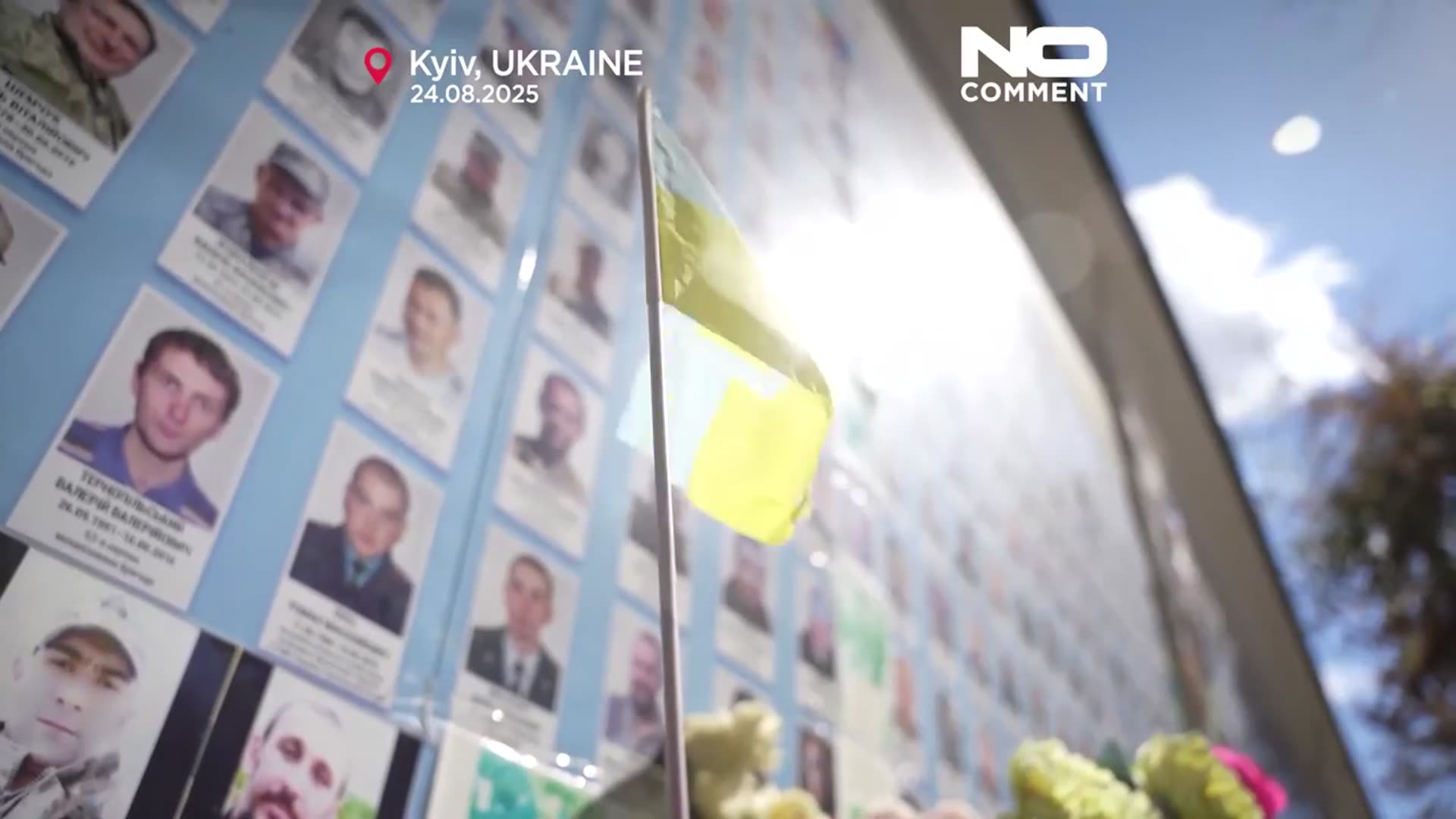 'Video thumbnail for WATCH: Kyiv holds ceremonies for Independence Day and fallen soldiers'