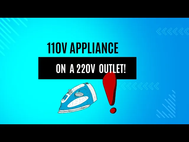 Video thumbnail for Running 110v Appliance on 220v Outlet! Do it Safely