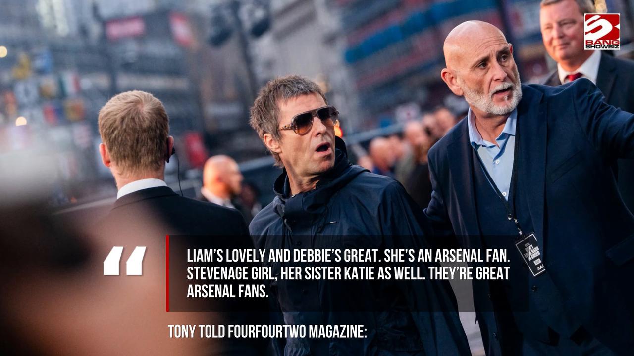 Video thumbnail for Manchester City fan Liam Gallagher nearly ended up with an Arsenal tribute at his new home