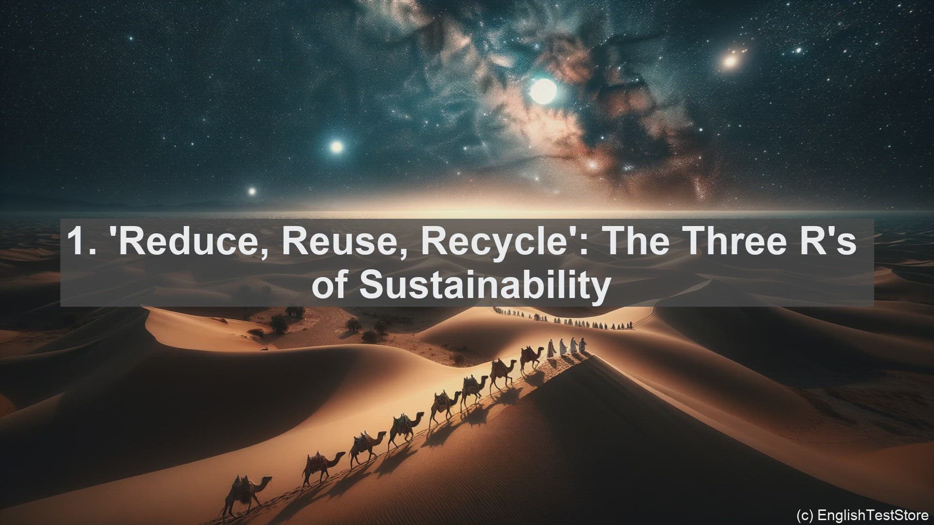 'Video thumbnail for Top 10 Phrases for Discussing Personal Sustainability Practices'