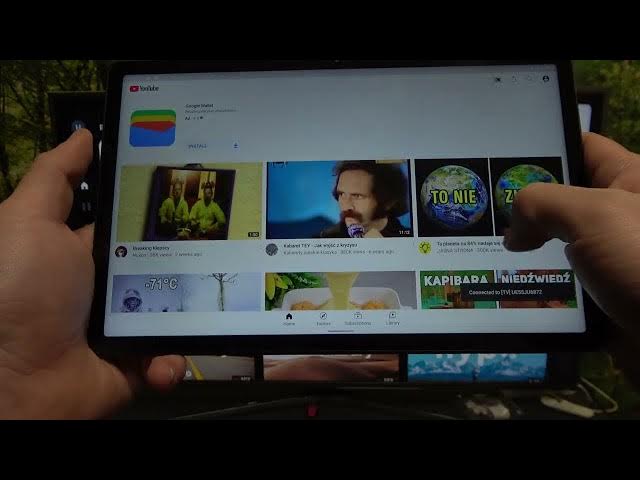 Video thumbnail for Lenovo Tab P11 Plus - How to Share Screen to Youtube App? | Cast Display via Youtube Application