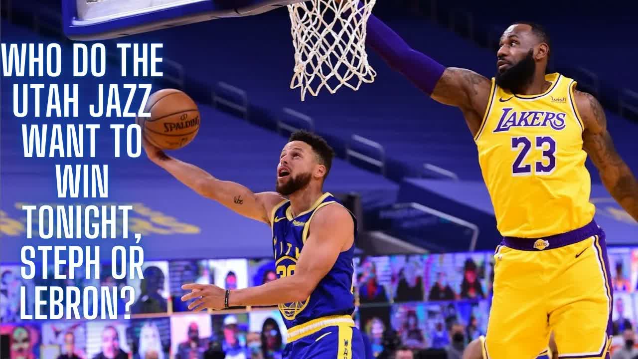 Video thumbnail for The Monty Show: Who do the Utah Jazz want to win tonight, Steph or LeBron?
