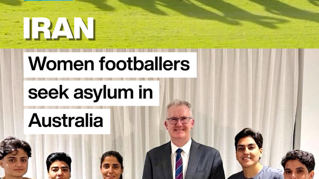 Video thumbnail for Five Iranian women football players granted asylum in Australia