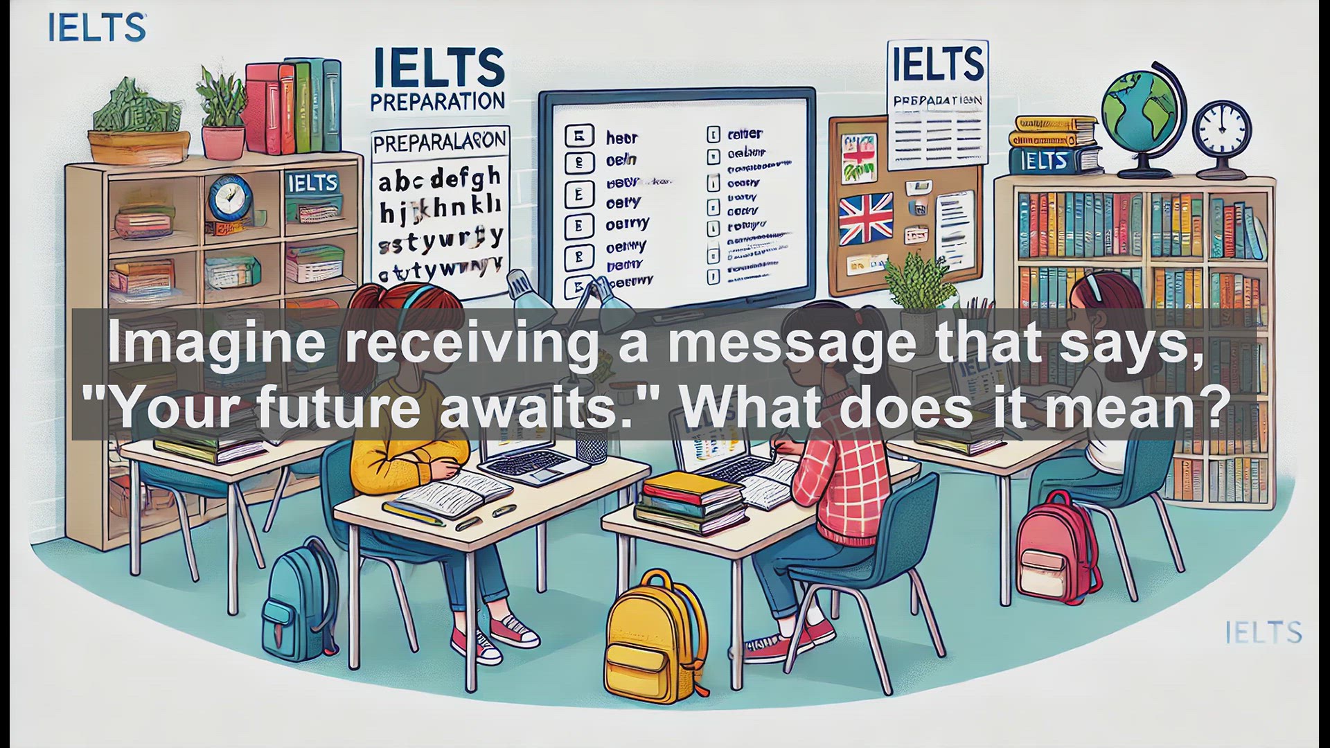 'Video thumbnail for 5000 Must Know IELTS 8.0 Vocabulary - Understanding 'Await': Essential Vocabulary for IELTS Success'