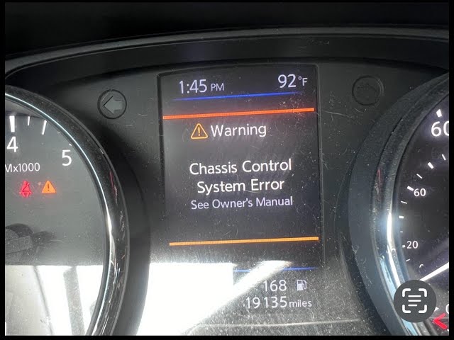 Video thumbnail for Nissan Pathfinder — “Chassis Control System Error” Fix Guide