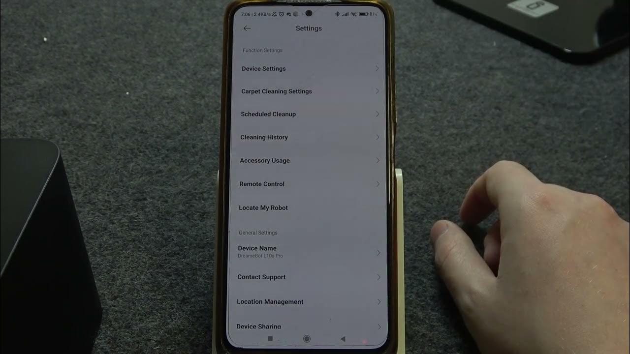Video thumbnail for How To Adjust DND Time In Dreame L10S PRO