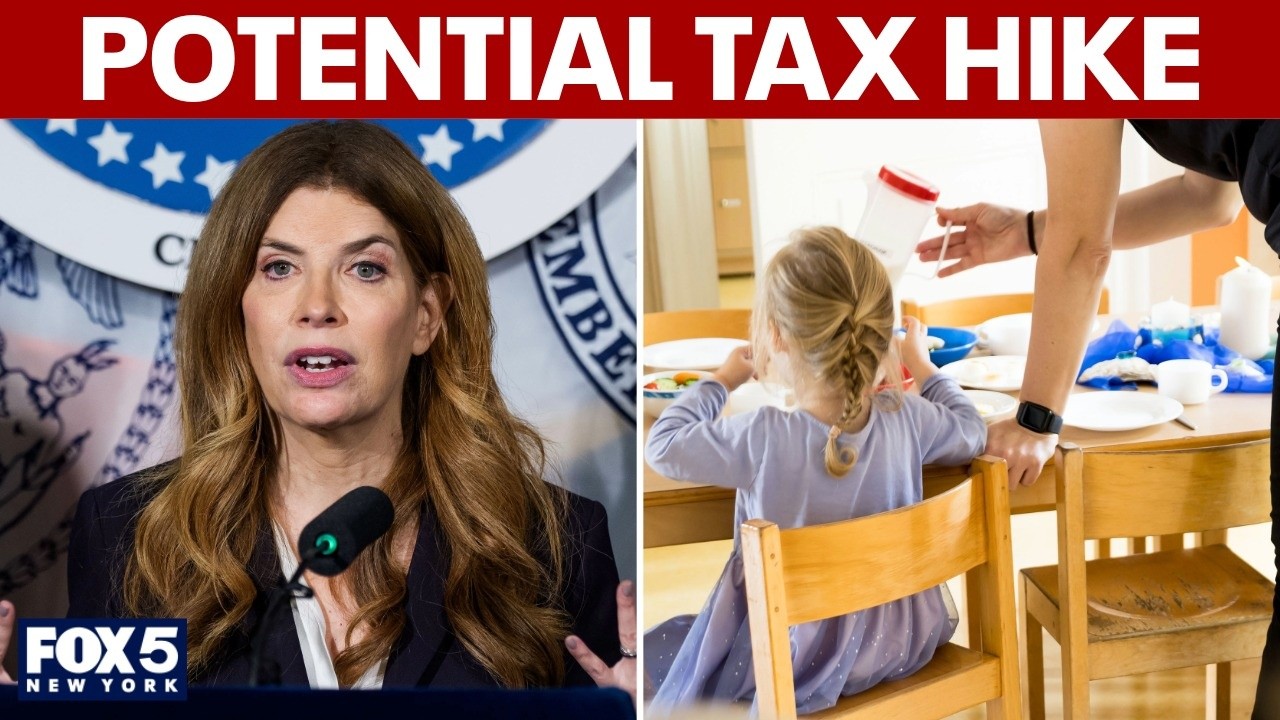 Video thumbnail for Potential NYC tax hike on wealthy to help pay for childcare