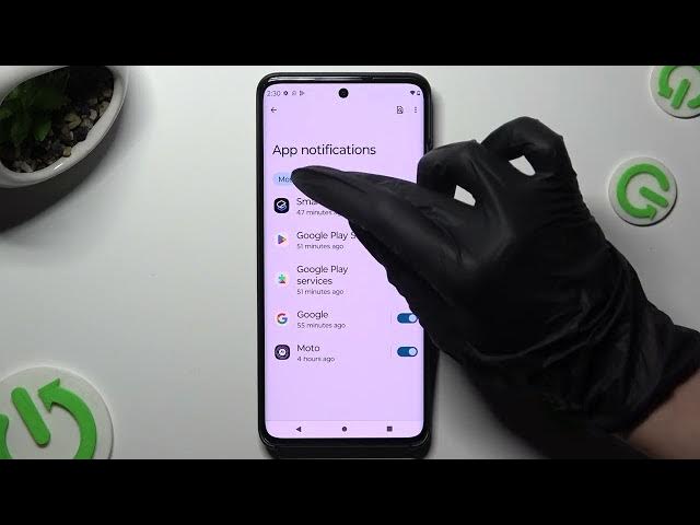 Video thumbnail for How to Turn On App Notifications on MOTOROLA Edge 40 Neo