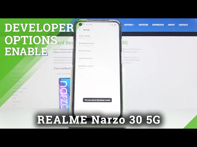 Video thumbnail for How to Enter Developer Mode on REALME Narzo 30 5G – Open Developer Options