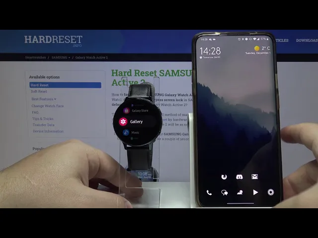 Video thumbnail for How to Edit App Menu in SAMSUNG Galaxy Watch Active 2 - Customize Shortcuts