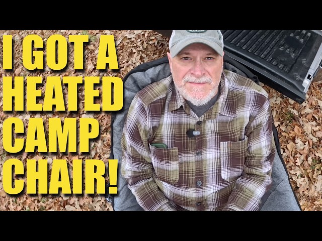 Video thumbnail for Game Changer for Winter Camping: Heated Camping Chair Review