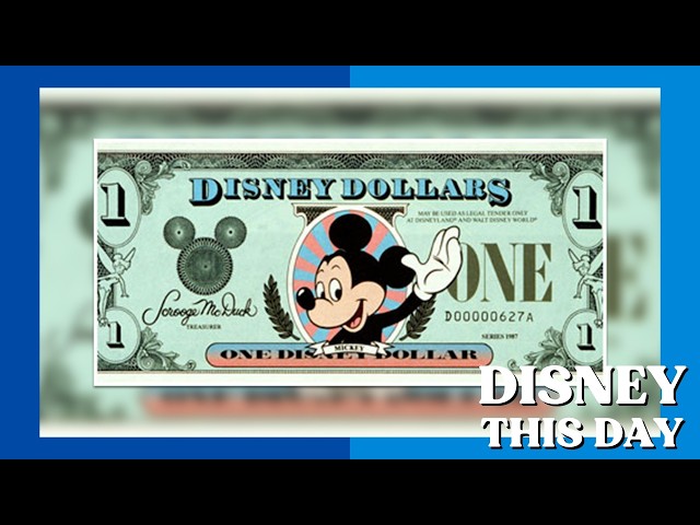 Video thumbnail for Disney Dollars | DISNEY THIS DAY | May 14, 2016