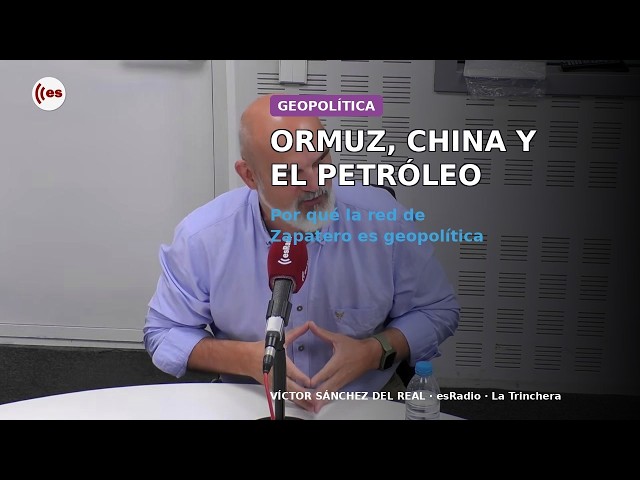 Video thumbnail for Zapatero y la Geopolítica del petróleo China Venezuela y Ormuz
