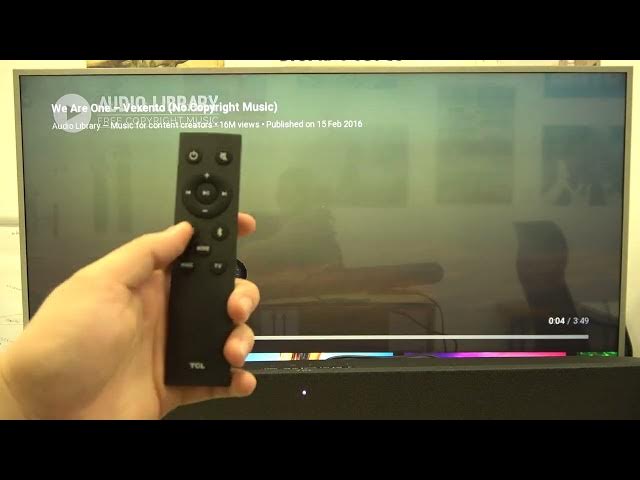 Video thumbnail for How to Connect TCL 6100 Series Soundbar with HDMI Cable to TV?