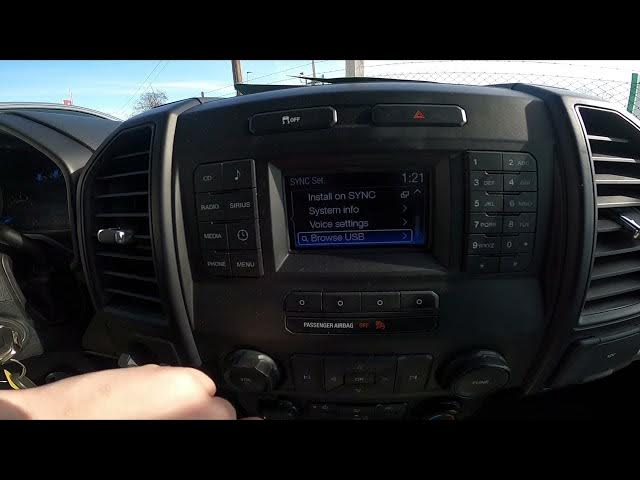 Video thumbnail for How to Find Internal Storage of USB in Ford F150 XIII Gen ( 2014 - now )