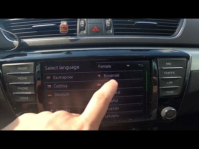 Video thumbnail for How to Change Voice Assitant Gender in Skoda Superb III ( 2015- now ) | Manage Voice Assitant