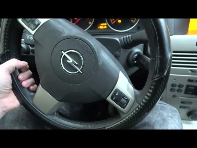 Video thumbnail for How to Change Steering Wheel Position in Opel Astra H GTC (2004 - 2014) - Steering Wheel Position
