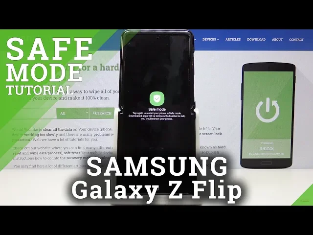 Video thumbnail for Safe Mode in SAMSUNG Galaxy Z Flip – Diagnostic Mode
