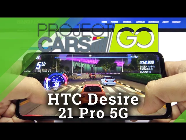 Video thumbnail for Project Cars Go Gaming Performance Checkup on HTC Desire 21 Pro 5G – Short Gameplay