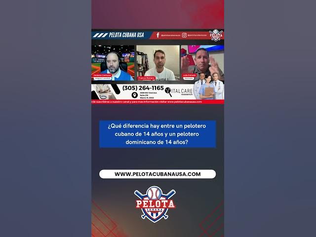 Video thumbnail for ¿Qué diferencia hay entre un pelotero cubano de 14 años y un pelotero dominicano de 14 años?