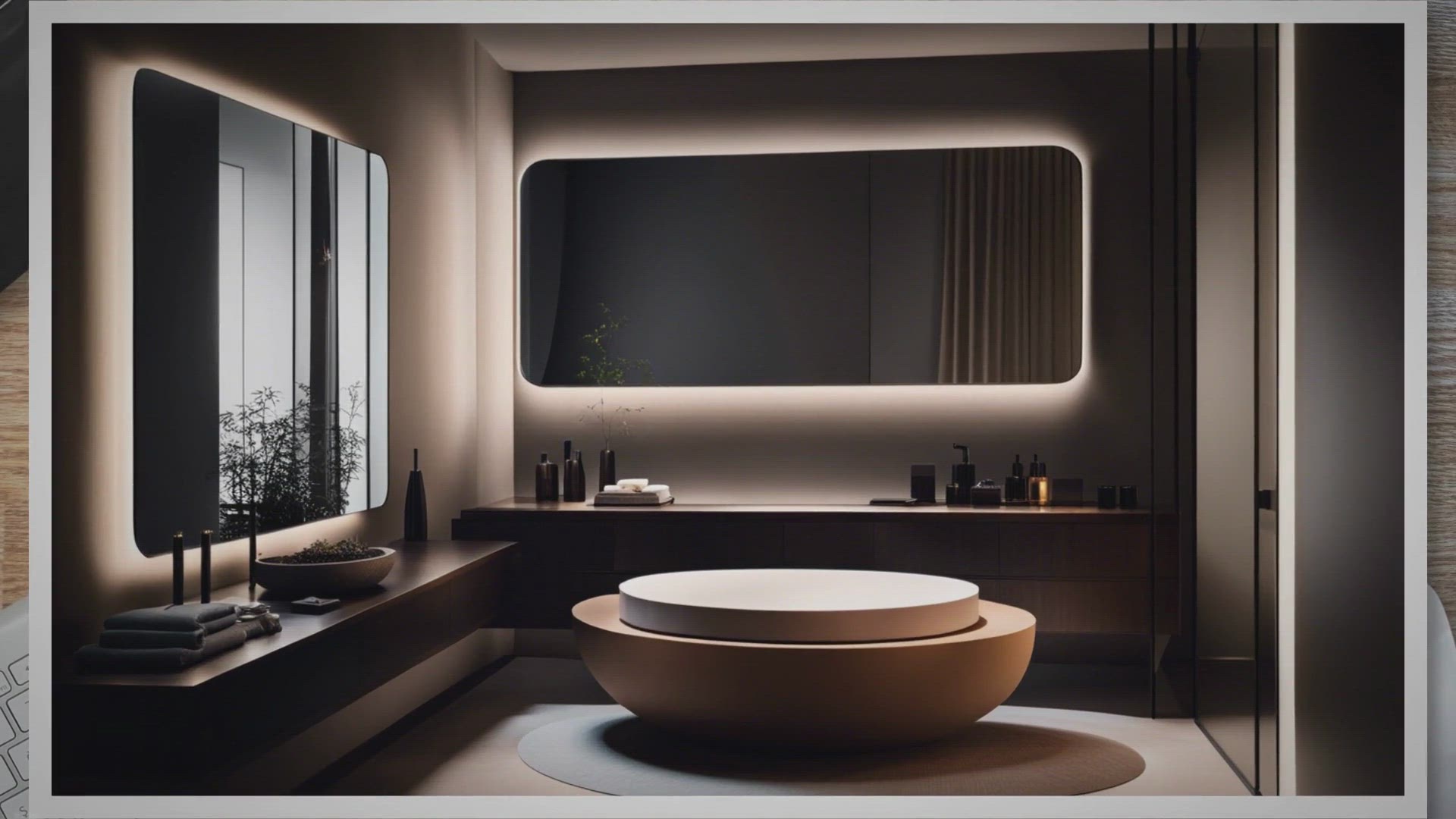 'Video thumbnail for 10 Creative Oval Bathroom Mirror Ideas: Elevate Your Bathroom Design'