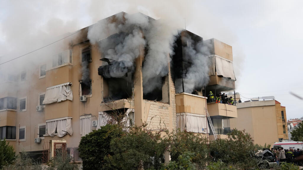 Video thumbnail for Israeli strike kills 12 medics in a clinic in southern Lebanon