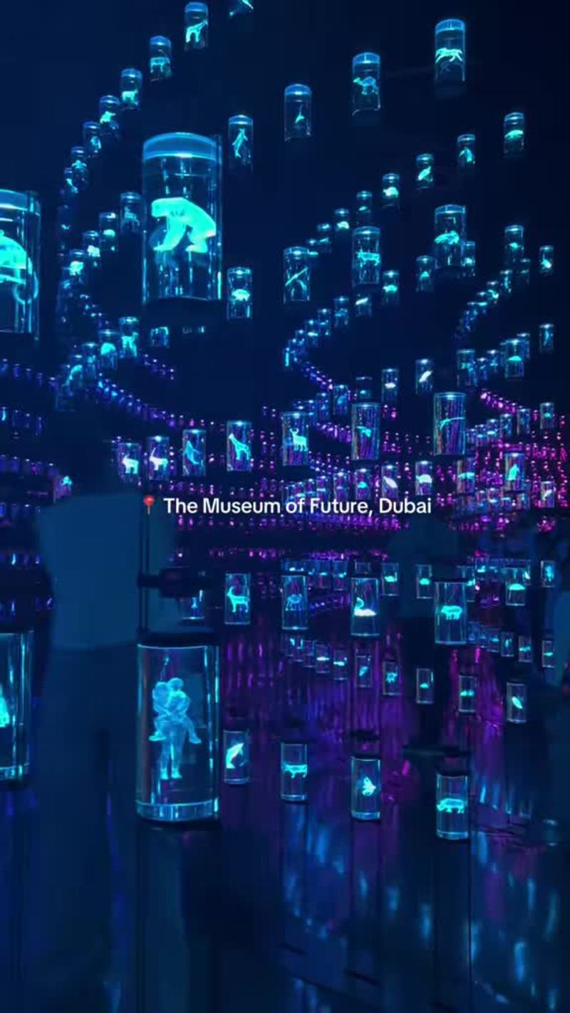 Video thumbnail for Inside the Futuristic Wonders of the Museum of the Future Dubai
