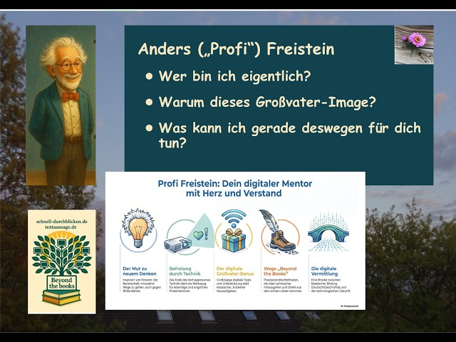 Video thumbnail for Wer ist Anders "Profi" Freistein? Hier stellt er sich vor und verrät sein nicht-digitales Geheimnis