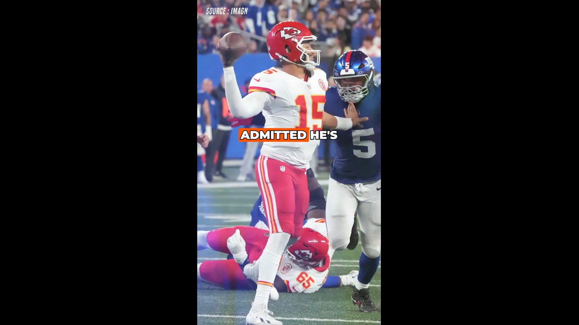 'Video thumbnail for Mahomes Gets Honest About His Connection With Travis Kelce'