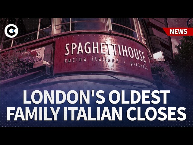 Video thumbnail for London's oldest family-owned Italian restaurant chain closes