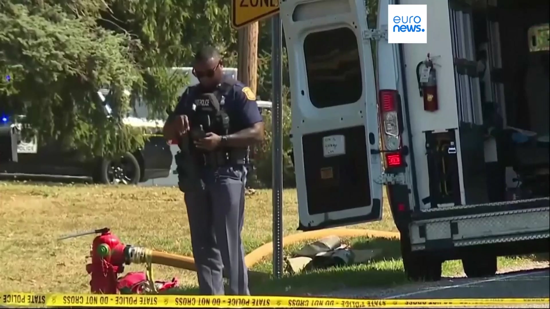 'Video thumbnail for One person dead and 9 injured in shooting at Michigan Mormon church, police say'