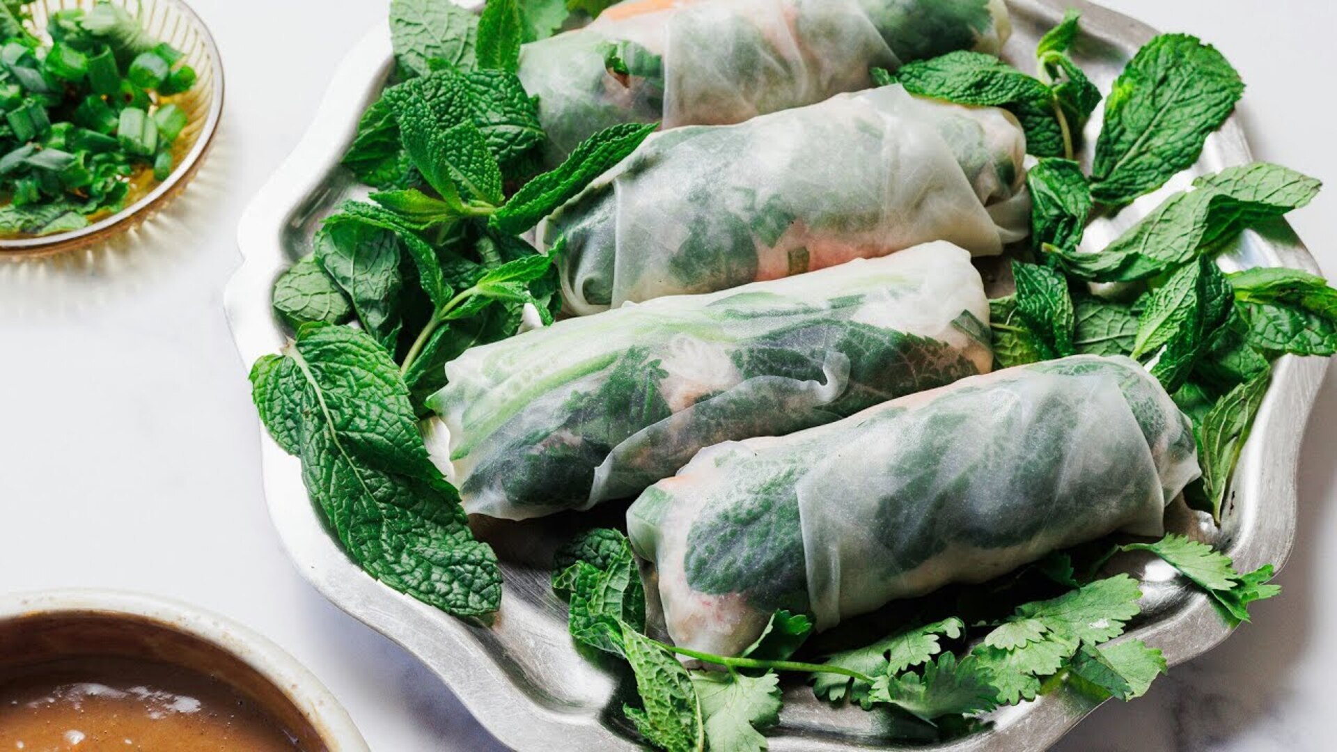 Video thumbnail for These Crab Summer Rolls Are The Definition Of Refreshing; Here's How To Make Them
