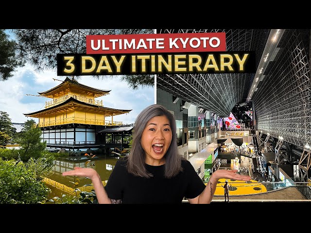 Video thumbnail for The Ultimate 3 Day KYOTO Itinerary | Japan Travel Guide (2025)
