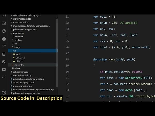Video thumbnail for Build a Client Side Image Compression Editor Tool in HTML & JavaScript No Server, No Uploads