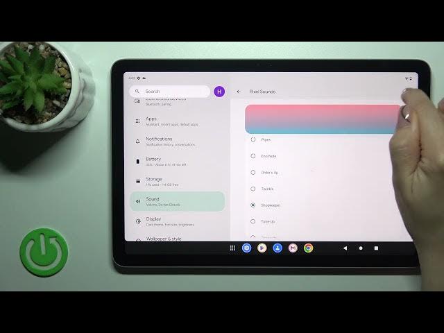 Video thumbnail for How to Change the App Notification Sound on GOOGLE Pixel Tablet