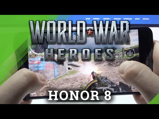 Video thumbnail for World War Heroes Gameplay on HONOR 8 – Review of Performance