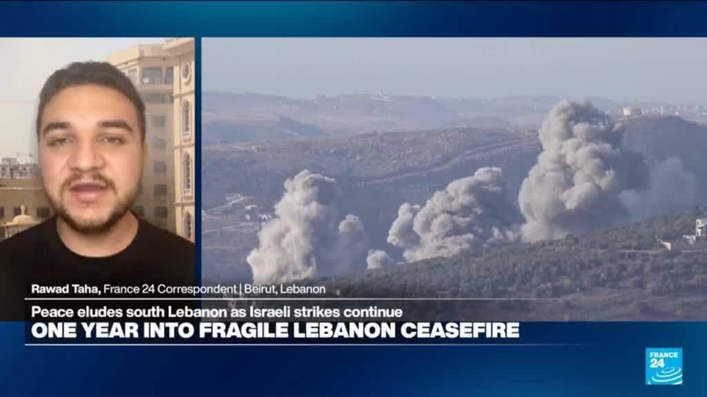 Video thumbnail for Lebanon-Israel: One year into the fragile ceasefire