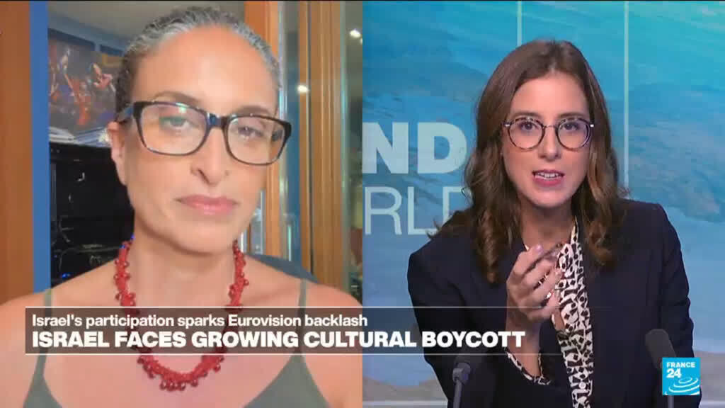 Video thumbnail for Israeli singer Noa speaks to FRANCE 24 as Israel's participation sparks Eurovision backlash