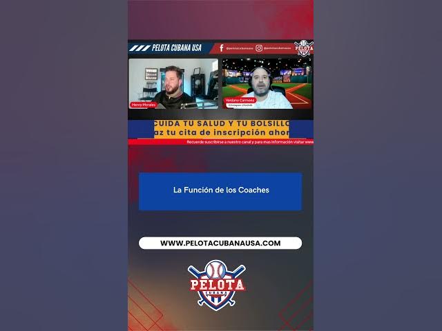 Video thumbnail for La Función de los Coaches en el equipo Cuba