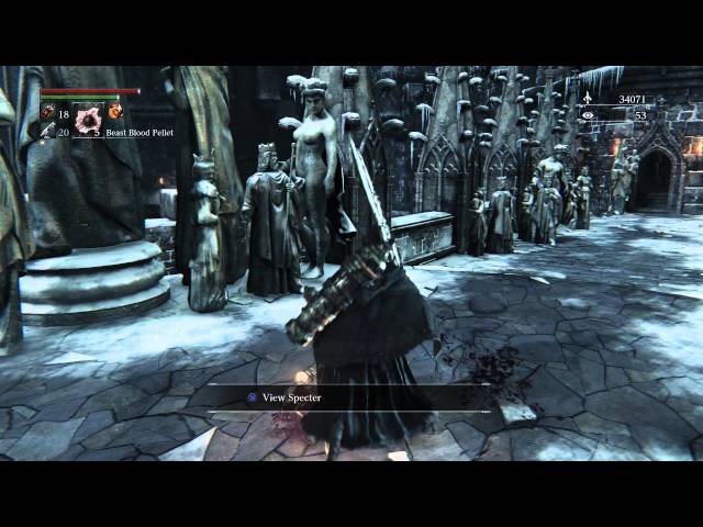 Video thumbnail for Bloodborne - Forsaken Cainhurst Castle: Blood Stone Chunk Location, Gargoyles & Indentured Chevalier