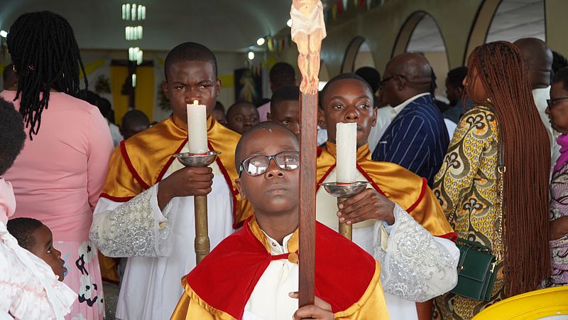Video thumbnail for DRC: Goma Christians celebrate Easter under rebel rule