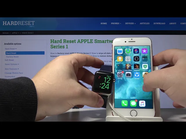Video thumbnail for How to Change Watch Face in APPLE Watch Series 1 – Home Screen Update