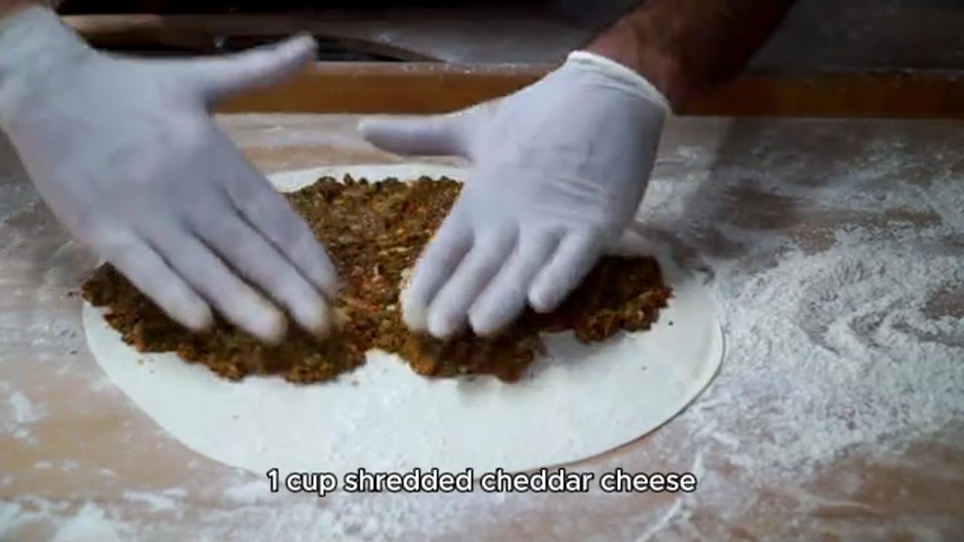 Video thumbnail for Sheet Pan Taco Pizza recipe