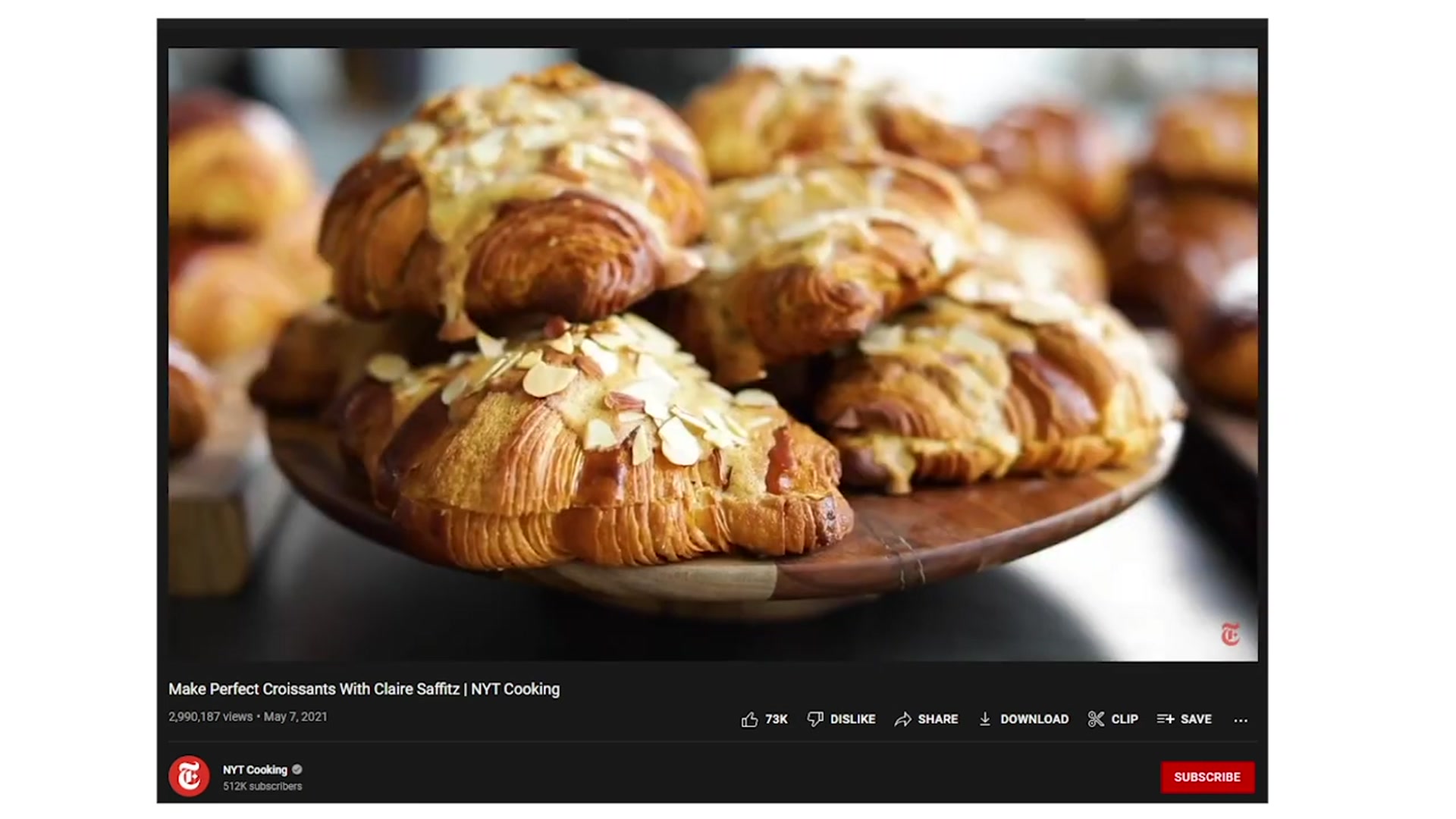 Video thumbnail for I Tried Making Croissants And It Went Like This(720P HD)