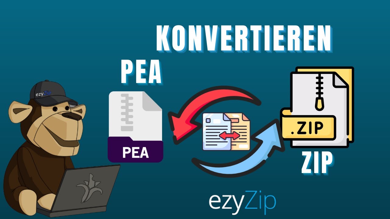 Video thumbnail for 📦 PEA in ZIP Konvertieren (Kurzanleitung)