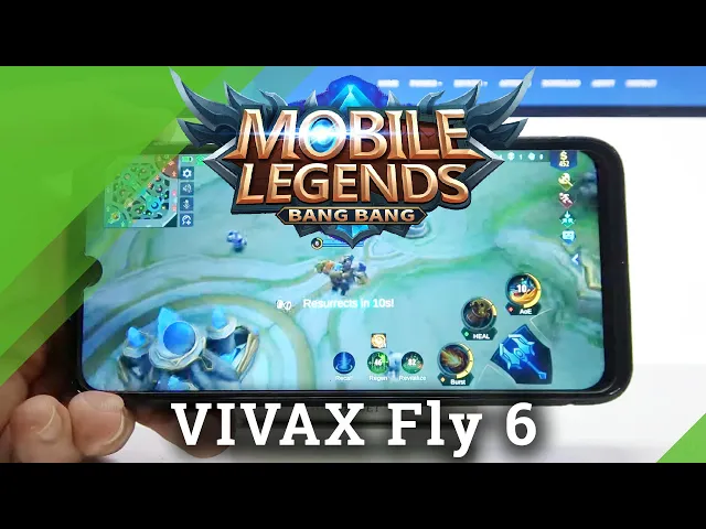 Video thumbnail for Mobile Legends Performance Test on VIVAX Fly 6 - Gameplay - MTK 6763 FPS Check