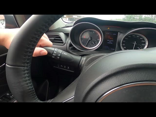 Video thumbnail for How to Enable or Disable Dipped Beam in Suzuki Swift VI (2017 – now) | Turn Headlights Off