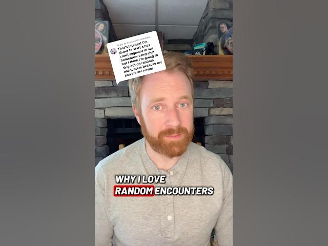 Video thumbnail for I love using random encounters! But you can’t make them all combat