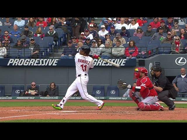 Video thumbnail for Jose Ramirez BELTS a Solo Home Run! | 10th HR of 2025 | Cleveland Guardians | 05/31/2025